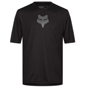 MTB dres FOX Ranger SS Jersey Fox Head Black 2025