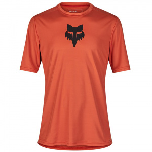 MTB dres FOX Ranger SS Jersey Lab Head Atomic Orange 2024