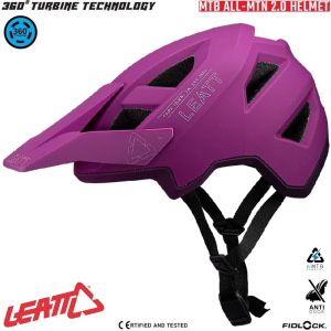 MTB helma LEATT MTB AllMtn 2.0 V24 Purple 2024