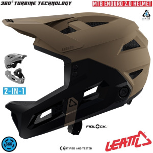 MTB helma LEATT MTB Enduro 2.0 Helmet Brown 2026