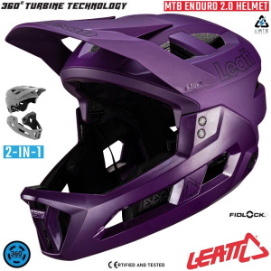 MTB helma LEATT MTB Enduro 2.0 V24 Purple 2025