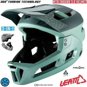 MTB helma LEATT MTB Enduro 3.0 V25 Pistachio