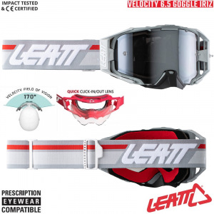 MX brýle LEATT Velocity 6.5 IRIZ Forge 2025