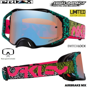 MX brýle Oakley Airbrake Prizm MX Bengal Venom Goggle