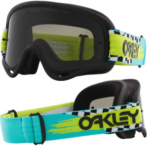MX brýle Oakley Oframe MX Heritage Teal Checks