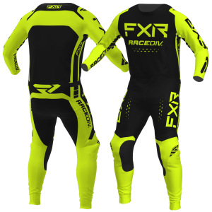 MX Enduro komplet FXR Off-Road MX Kit Black Hi Vis