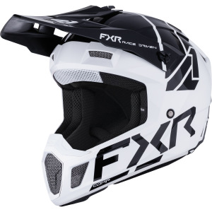 MX helma FXR Clutch Comp Helmet White Black 2026