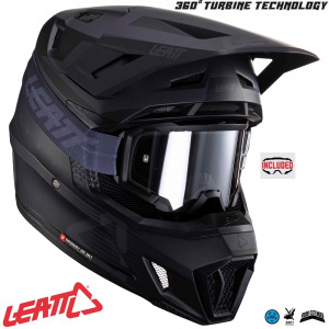 MX helma Leatt Helmet Kit Moto 7.5 V24 Stealth 2026