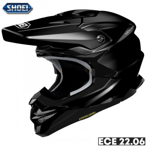 MX helma Shoei VFX-WR 06 Black 2026 + brýle zdarma