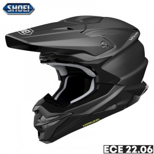 MX helma Shoei VFX-WR 06 Matte Black 2025 + brýle zdarma