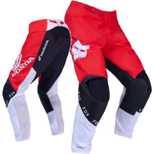 MX kalhoty FOX 180 Honda Pant Flo Red 2026