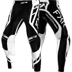 MX kalhoty FXR Helium MX Pant Black White 2025.7