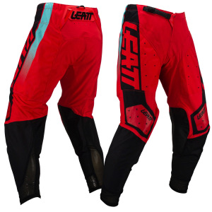 MX kalhoty LEATT Moto 4.5 Pant Red 2024