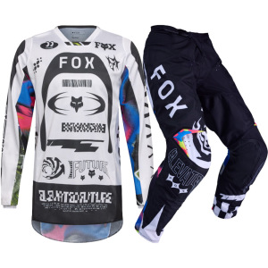 MX komplet FOX 180 Image Cosmo White Black 2026