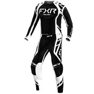 MX komplet FXR Helium MX Kit Black White 2025.7