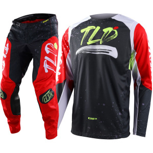 MX komplet TroyLeeDesigns GP PRO Partical Black Glo Red
