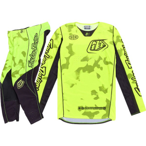 MX komplet TroyLeeDesigns SE PRO Blotted Flo Yellow 2025