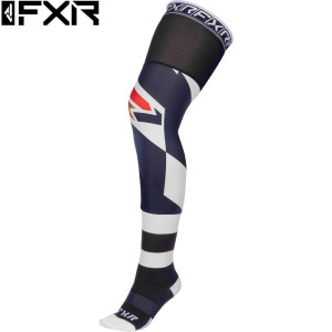 MX ponožky pod ortézy FXR Riding Sock Midnight White