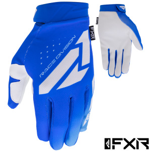 MX rukavice FXR Reflex MX Glove Blue White 2025