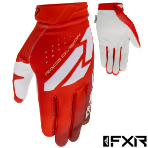 MX rukavice FXR Reflex MX Glove Red White 2025