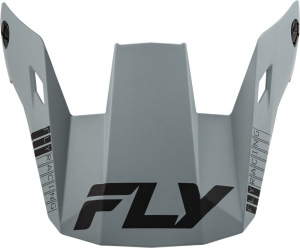 Náhradní kšilt dětské helmy FLY Rayce Youth Visor Matte Grey