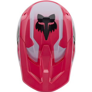 Náhradní kšilt dětské helmy FOX Youth V1 Visor Lean Pink 2025