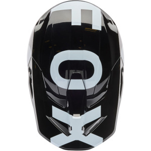 Náhradní kšilt dětské helmy FOX Youth V1 Visor Shield Black 2026