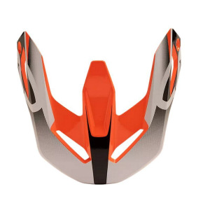 Náhradní kšilt helmy FOX V1 Visor Leed Flo Orange 2023