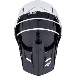 Náhradní kšilt helmy FXR Clutch Comp Helmet Visor White Black 2026