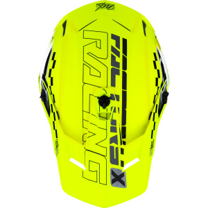 Náhradní kšilt helmy FXR Clutch Race Div Helmet Visor HiVis 2026