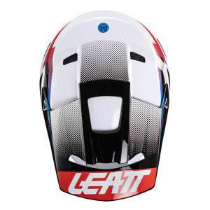 Náhradní kšilt helmy Leatt Visor Moto 2.5 V24 Black White