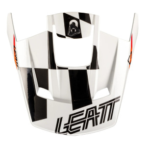 Náhradní kšilt helmy Leatt Visor Moto 3.5 V25 White