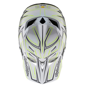 Náhradní kšilt helmy TroyLeeDesigns D4 Composite Pinned Light Gray Visor 