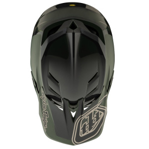 Náhradní kšilt helmy TroyLeeDesigns D4 Polyacrylite Shadow Olive Visor 