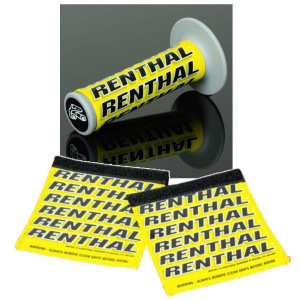 Návleky na gripy RENTHAL Clean Grip Yellow Black