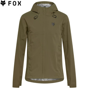 Pánská bunda na kolo FOX Ranger Water Jacket Olive Green 2026
