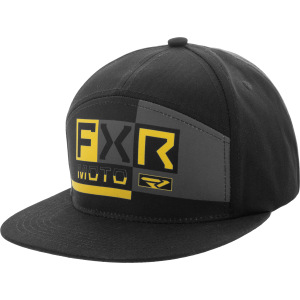 Pánská čepice FXR Rhombus Hat Black Grey