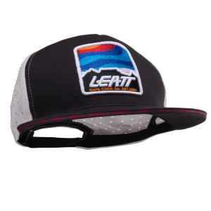 Pánská čepice Leatt Tech Cap Black White Black