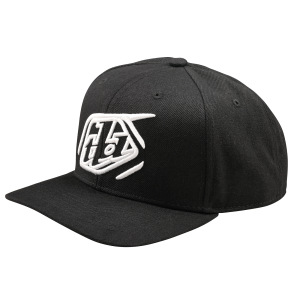 Pánská čepice TroyLeeDesigns Badge Curved SnapBack Hat Black