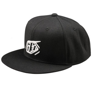 Pánská čepice TroyLeeDesigns Badge Flat Bill SnapBack Hat Black