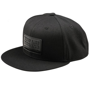 Pánská čepice TroyLeeDesigns Factory Flat Bill SnapBack Hat Black
