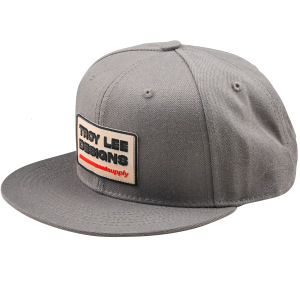 Pánská čepice TroyLeeDesigns Factory Flat Bill SnapBack Hat Smoke Blue