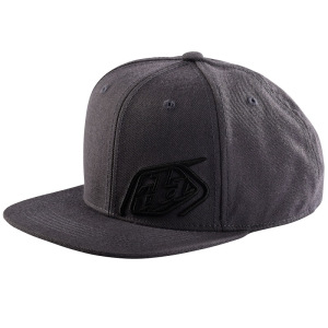 Pánská čepice TroyLeeDesigns Slice SnapBack Hat Dark Gray Charcoal