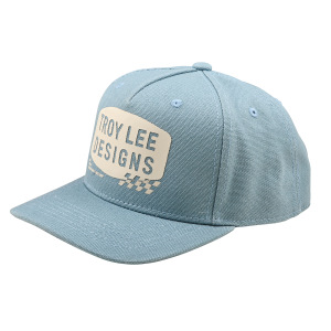 Pánská čepice TroyLeeDesigns Stamp Curved SnapBack Hat Smoke Blue