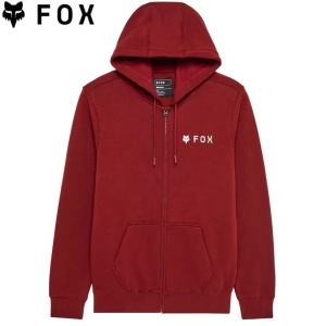 Pánská mikina FOX Absolute Zip Fleece Rust Brown 