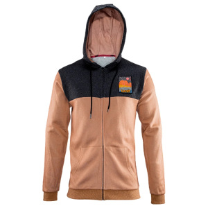 Pánská mikina LEATT Premium Zip Hoody Desert