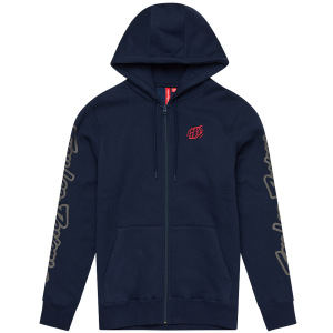Pánská mikina TroyLeeDesigns Branded Zip Up Hoodie Navy
