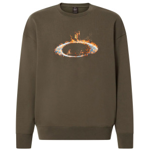 Pánská mikina Oakley Mtl Solar Rail Crew Sweatshirt New Dark Brush