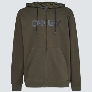 Pánská mikina Oakley Teddy Full Zip Hoodie New Dark Brush Black