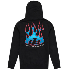 Pánská mikina TroyLeeDesigns Torched Pullover Hoodie Black